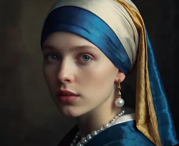 Leonardo_Kino_XL_Create_a_new_portrait_of_the_Girl_with_a_Pear_1