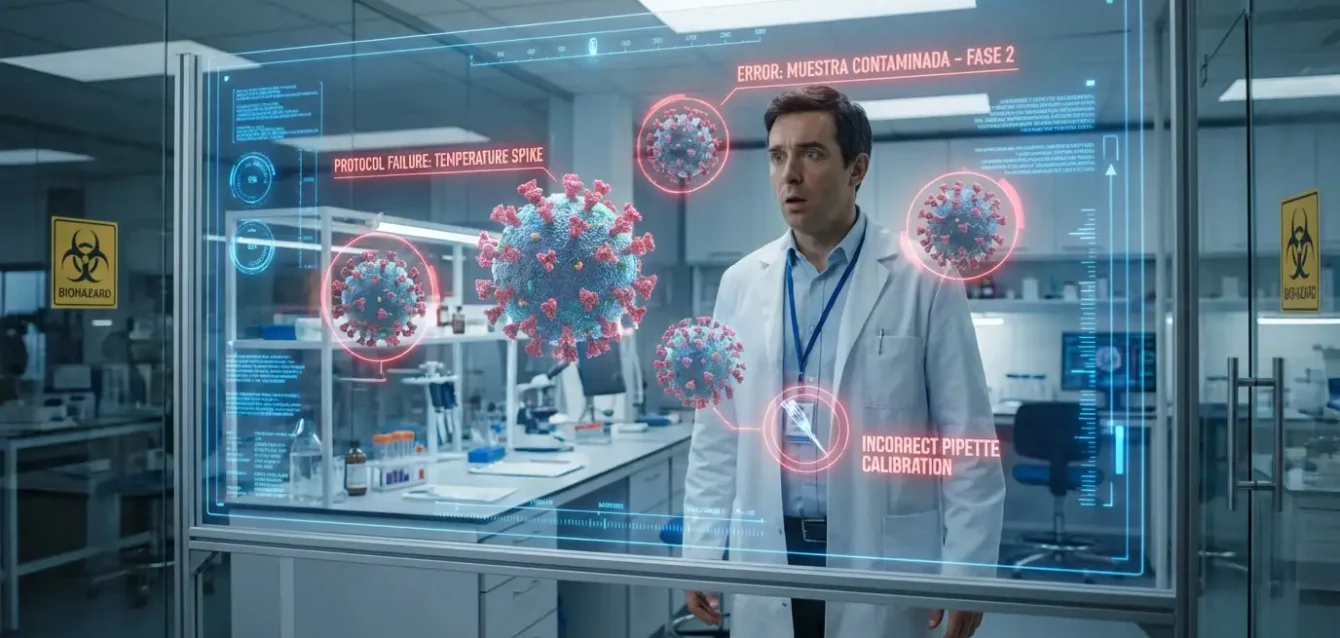 gemini-image-2_Sala_de_laboratorio_de_virología_moderna_donde_un_científico_con_bata_blanca_e-0