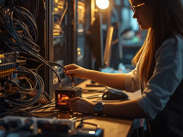 lucid-origin_a_cinematic_photo_of_A_software_engineer_at_a_workbench_carefully_disconnecting_-0 lucid-origin_a_cinematic_photo_of_A_software_engineer_at_a_workbench_carefully_disconnecting_-0